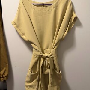 BUCKETLIST Mustard Textured Top